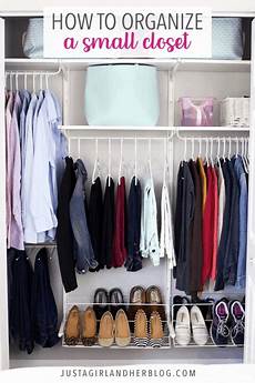 Organize Clothes In Small Space by How To Organize A Small Closet Abby Lawson Organize Clothes In Small Space