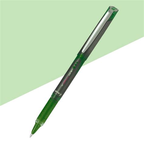 Pilot V Ball Grip 10 Liquid Roller Ball Pen – Green Ink (Pack of 1 ...