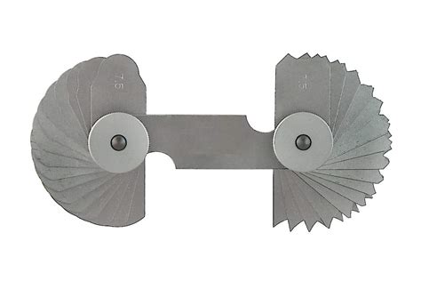 Jaibros Radius Gauge 1mm to 7mm | Buy 34-Leaf Set Now