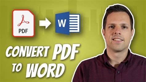 How to Convert a PDF to Word | .DOC and .DOCX Files | Digital Trends