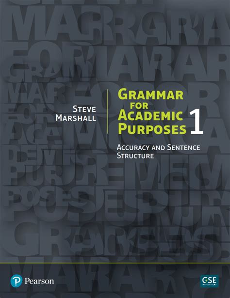 PDF | Grammar for Academic Purposes 1, Accuracy and Sentence Structure ...