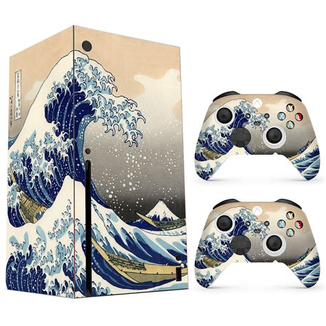 Buy HK Studio X-Box Series X Skin with Great Wave Design, No Bubble ...