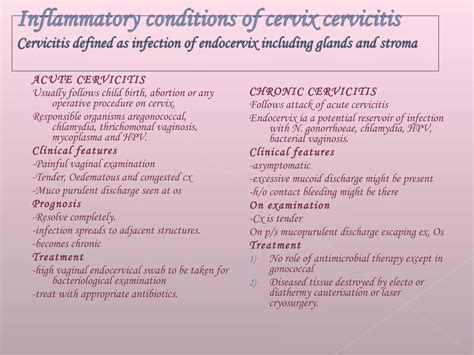 Benign n pre malignant diseases of cx | PPT | Reproductive Health | Diseases and Conditions