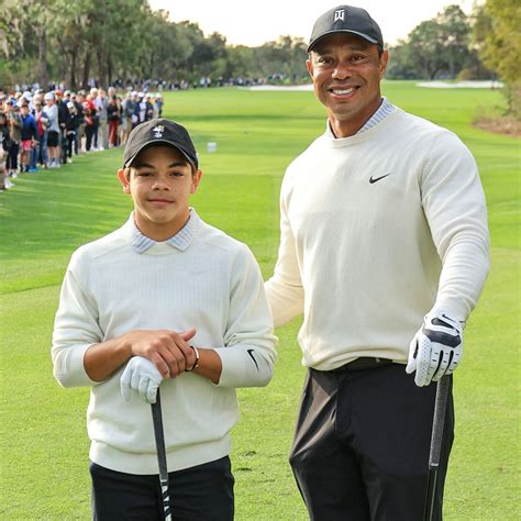 Tiger Woods' son Charlie's body transformation revealed as teen ...