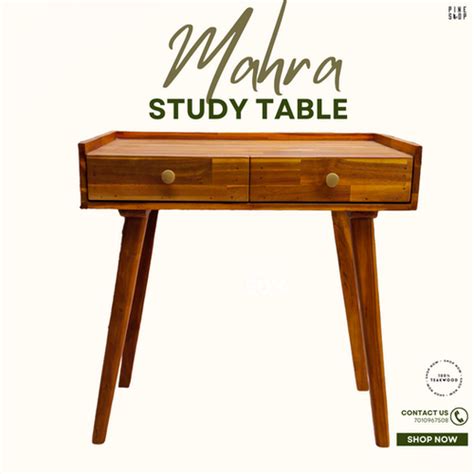 Mahra Study Table | Pine Shop