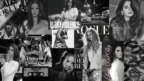 Lana Del Rey Collage Wallpaper in 2025