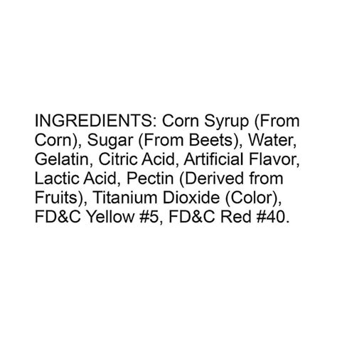 Albanese Peach Gummi Snacks in the Snacks & Candy department at Lowes.com