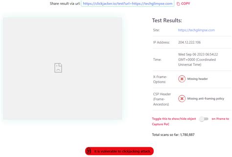 Image result for How to Fix Clickjacking In.html Page