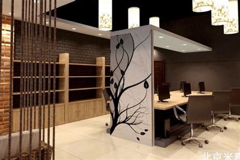 180平方小型办公室装修设计案例效果图_岚禾办公空间设计