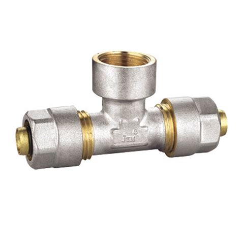 Copper 1/2- 3/4-1 Compression Fitting Pex Brass Fitting for Pex-Al-Pex ...