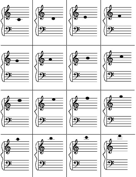 Music Notes Cards Free Printable at Zoe Nixon-smith blog
