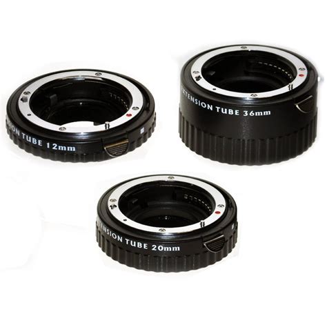 Buy Opteka Auto Focus DG EX Macro Extension Tube Set for Nikon D4S, DF ...
