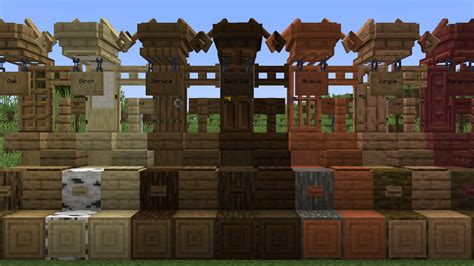 Every 1.20 wood type and all variants! : r/Minecraft