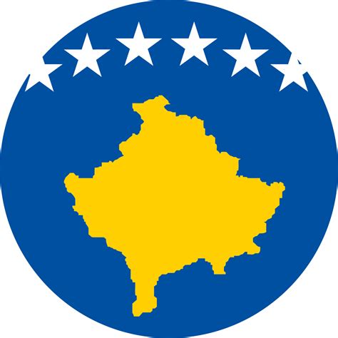 Kosovo Map Png - flag of kosovo