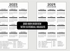 Image result for Pocket Calendars 2023 2024