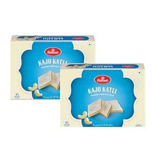 Haldiram's Kaju Katli Combo Pack (400 grams x 2) | Kaju Katli Made with ...