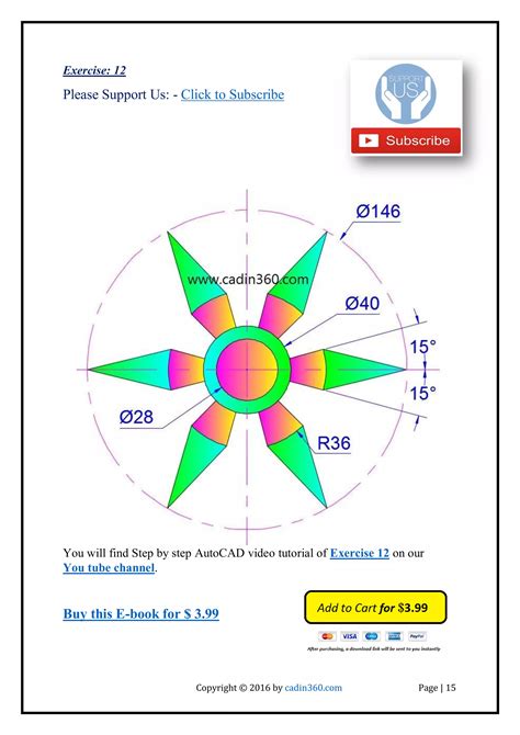 Image result for CAD Drawing Exercises