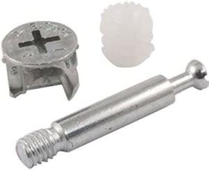 100 Stores Nut & Bolt Set 3 in 1 Furniture Connecting Cam Fitting Price ...