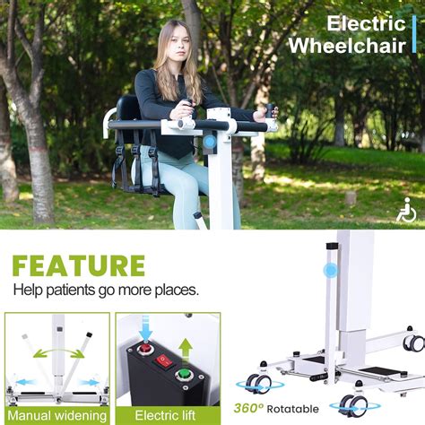 AUVKMUY Upgrade-Electric Transfer Lift,Patient Lift Transfer India | Ubuy