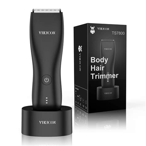 Buy VIKICONElectric Groin Hair Trimmer: Ball Shaver & Body Groomer for ...