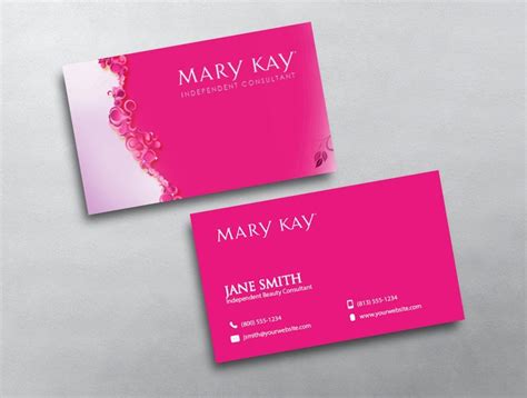 Mary Kay Business Cards 的图像结果