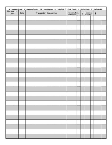 Excel Checkbook Register Template Free - Employee Onboarding Template