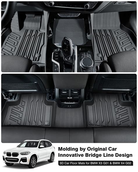 Snapklik.com : Powerty Floor Mats For 2018-2024 BMW X3 / 2019-2024 BMW ...