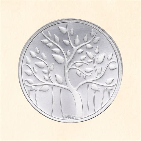 Banyan Tree Pure Silver Coin – 999 Silver | Siltara