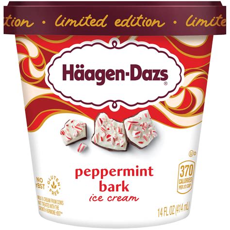Buy Haagen Dazs Peppermint Bark Ice Cream, 14 Oz Carton Online in India ...