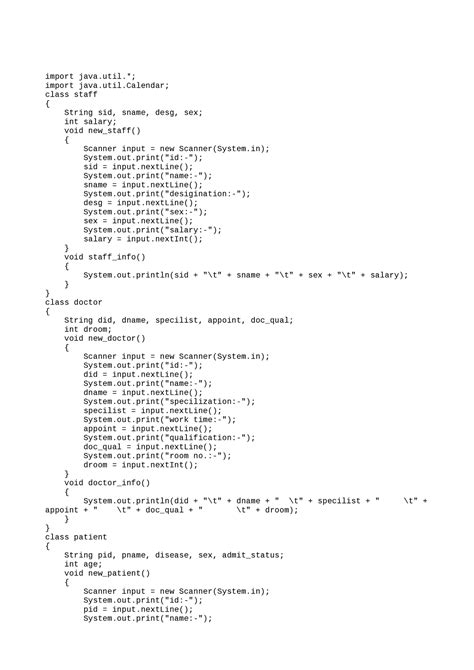 New Project - java learnnig - import java.*; import java.util; class ...