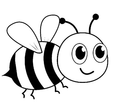 Bee Coloring Sheet Pdf