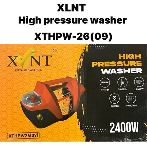 XLNT High Pressure Washer XTHPW-26(09) – 240 Bar – 2400W – Car & Home ...