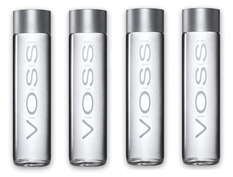 Voss Water Glass Bottle