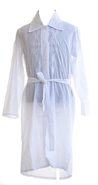 Top-Judaica Holiday White Kittel with emboidery M Jewish Symobls Feast ...