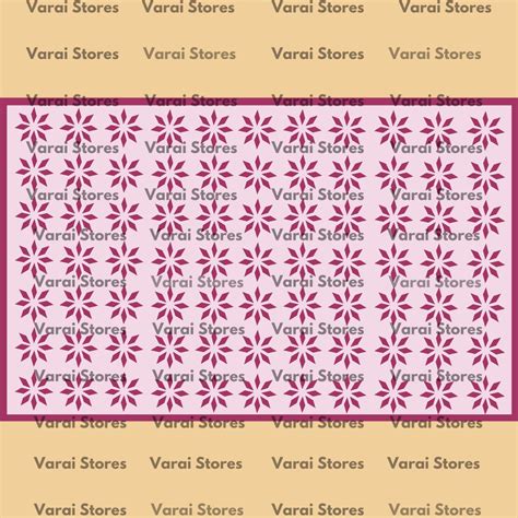 Disty Pattern pink - Fabric Floordrop