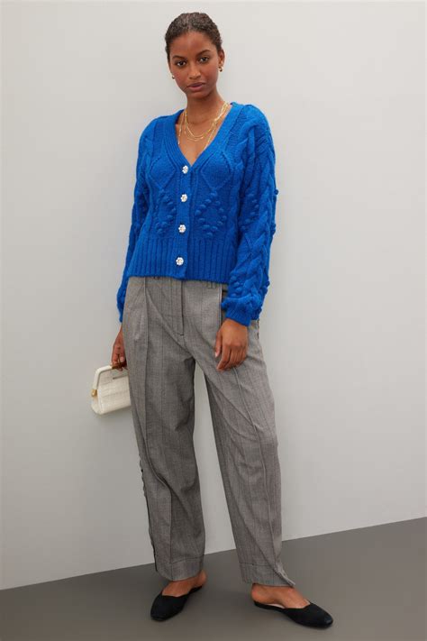 Blue Cardigan Sweater by Slate & Willow | Rent the Runway