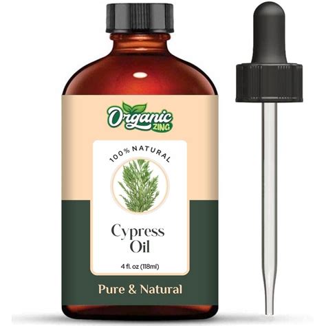Organic Zing Cypress (Cupressus) Oil | Pure & Natural Essential Oil for ...
