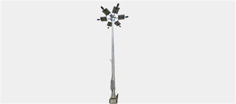 Solar High Mast Pole Manufacturers in India - S K Enterprises