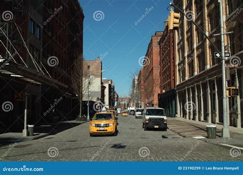 Greenwich Street New York USA Stock Image - Image of laight, estate ...