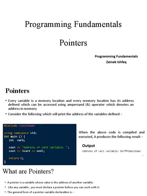 Pointers Computer Science 的图像结果