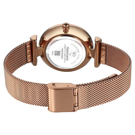 Buy Online Vyb Aura By Fastrack Quartz Analog Two Toned Dial Metal ...