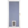 LARSON Signature Selection Pet Door 32-in x 81-in White Aluminum ...