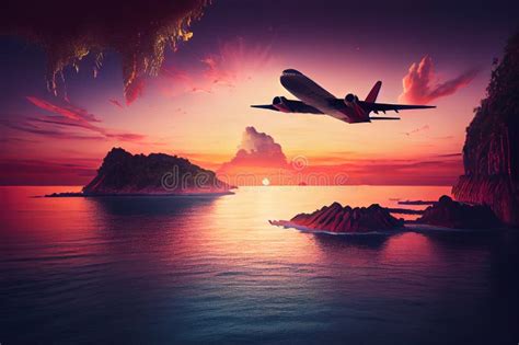 Image result for Plane Flying Over Beach Drawing