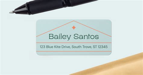 Print Return Address Labels 的图像结果