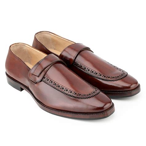 Cognac Patina High Shine Butterfly Loafers – FELLMONGER