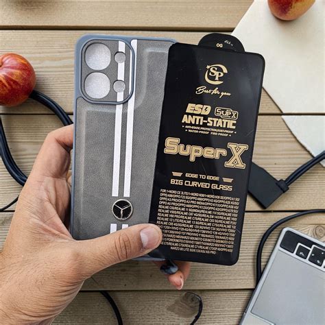 (Free Tempered)Vivo Y51 Pro 5g Premium Car Logo Leather Back Case Pouc ...