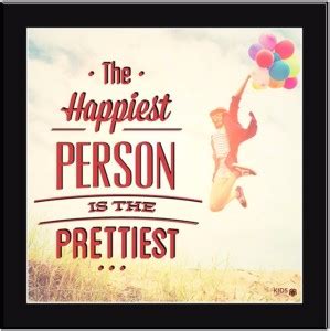 The Happiest Person Paper Print - Quotes & Motivation posters in India ...