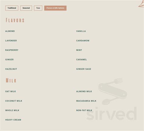 Founding Fathers Collective menu in Prescott, Arizona, USA