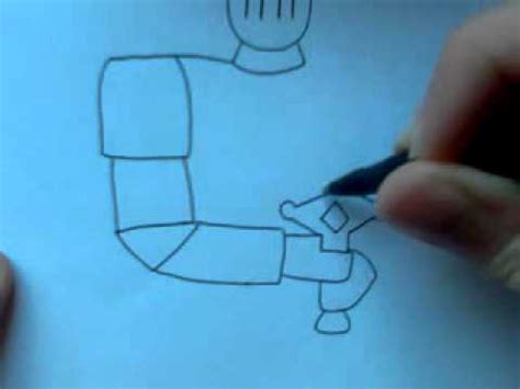 How to draw a medieval knight - YouTube