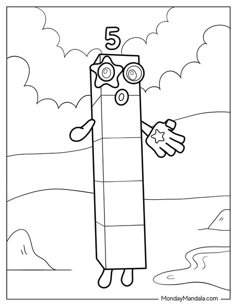 28 Numberblocks Coloring Pages (Free PDF Printables)